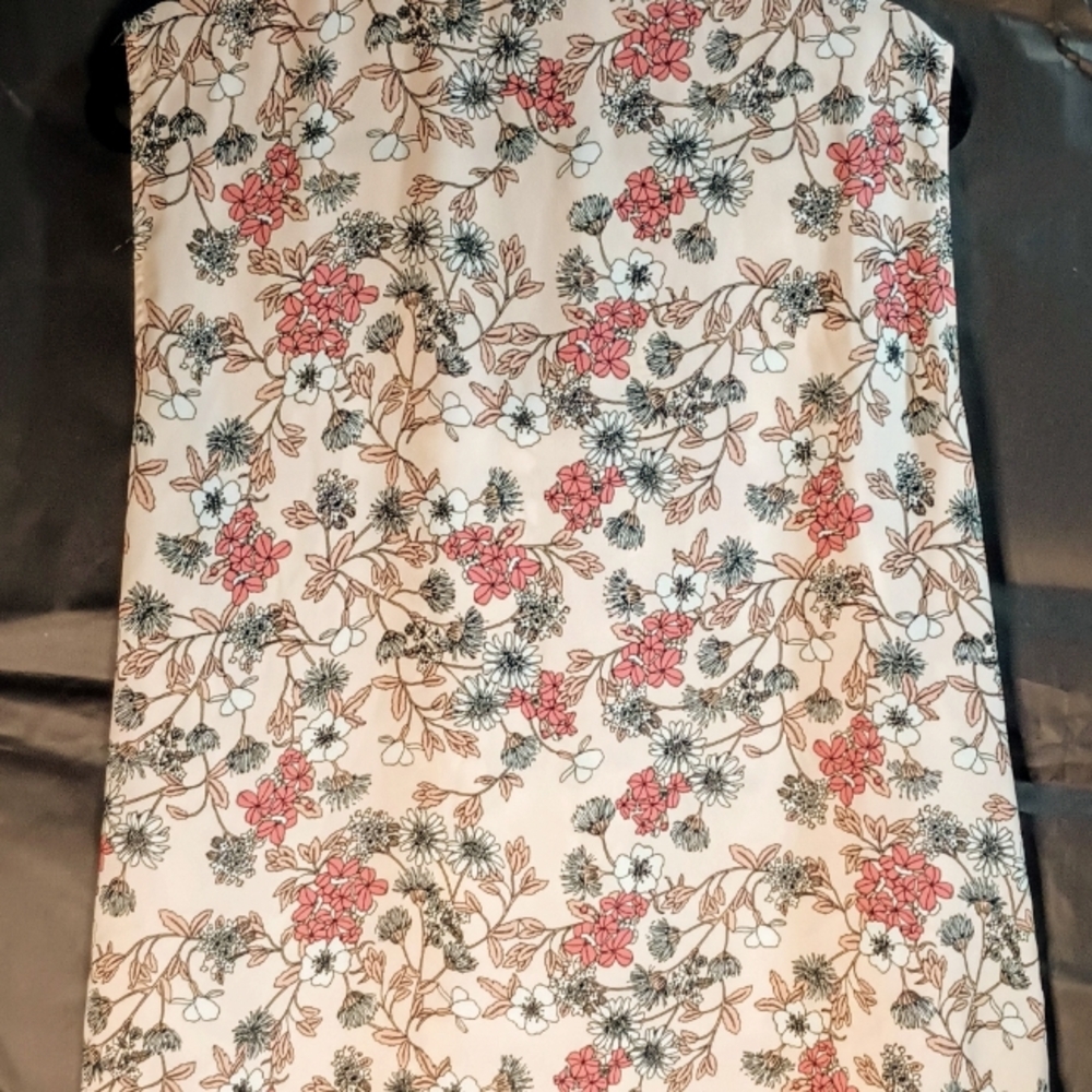Liz Claiborne XXL Sleeveless Mixed pink print top